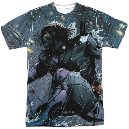 Ninjak Raining Arrows 100% Poly Front/Back Print Sublimation T-shirt