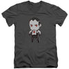 Chibi Adult V-Neck Slim Fit T-shirt