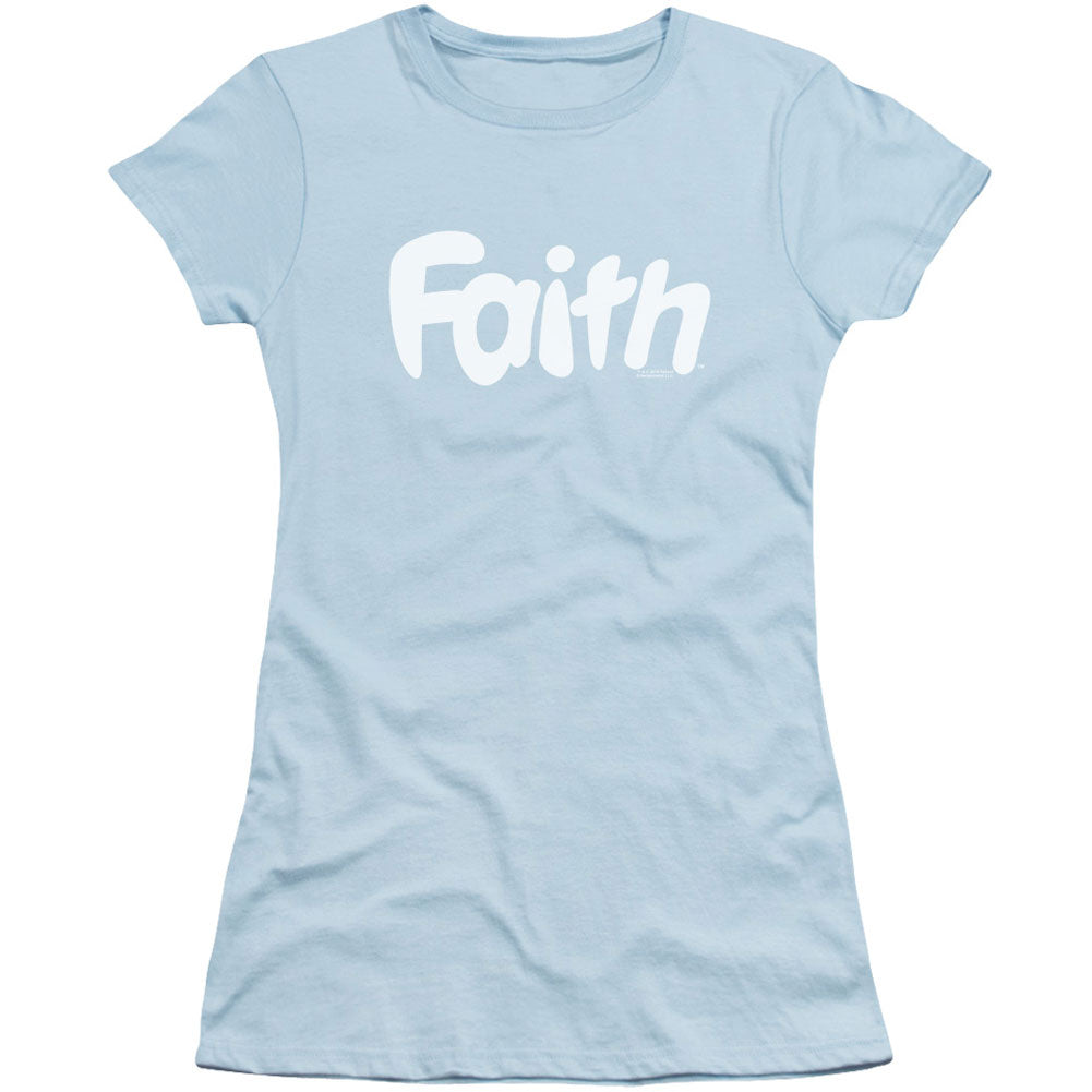 Faith Logo Cap Sleeve Junior Top