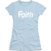 Faith Logo Cap Sleeve Junior Top