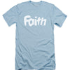 Faith Logo Adult Slim Fit Slim Fit T-shirt