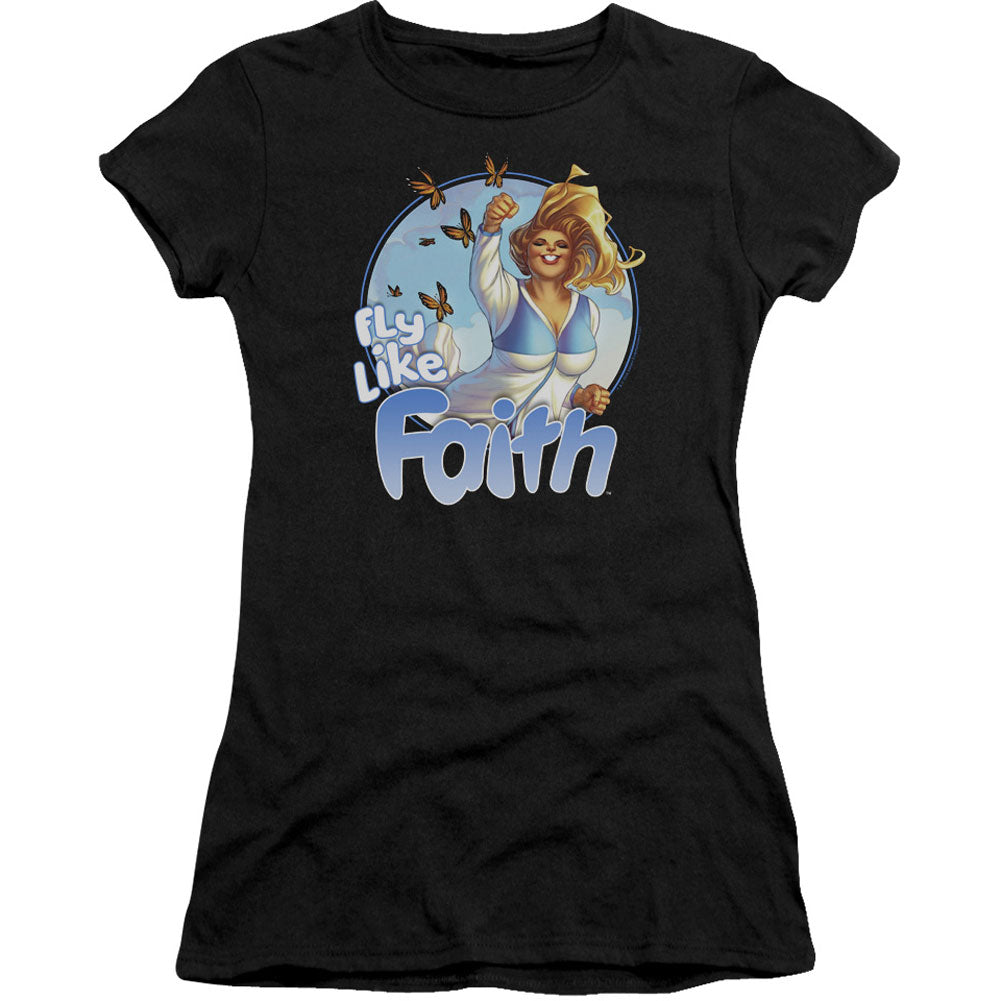 Fly Like Faith Cap Sleeve Junior Top