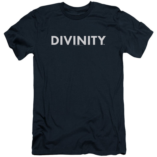 Divinity Logo Premium Canvas Brand Slim Fit T-shirt