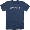 Divinity Logo Adult Heather 40% Poly T-shirt