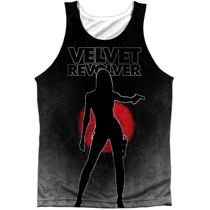 Contraband Sub 100% Poly Front/Back Print Mens Tank