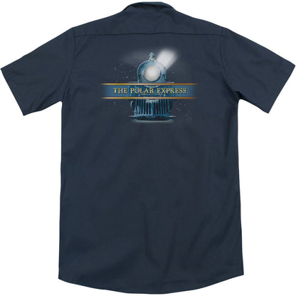 Polar Express Train Logo (Back Print) Workshirt