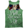 Santa 100% Poly Front/Back Print Mens Tank