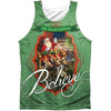 Santa 100% Poly Front/Back Print Mens Tank