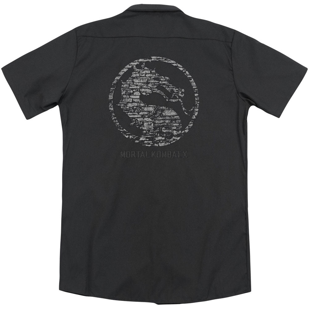 Mortal Kombat X Stone Seal (Back Print) Workshirt