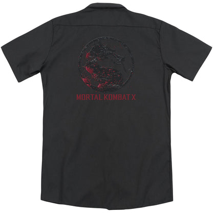 Mortal Kombat X Bloody Seal (Back Print) Workshirt