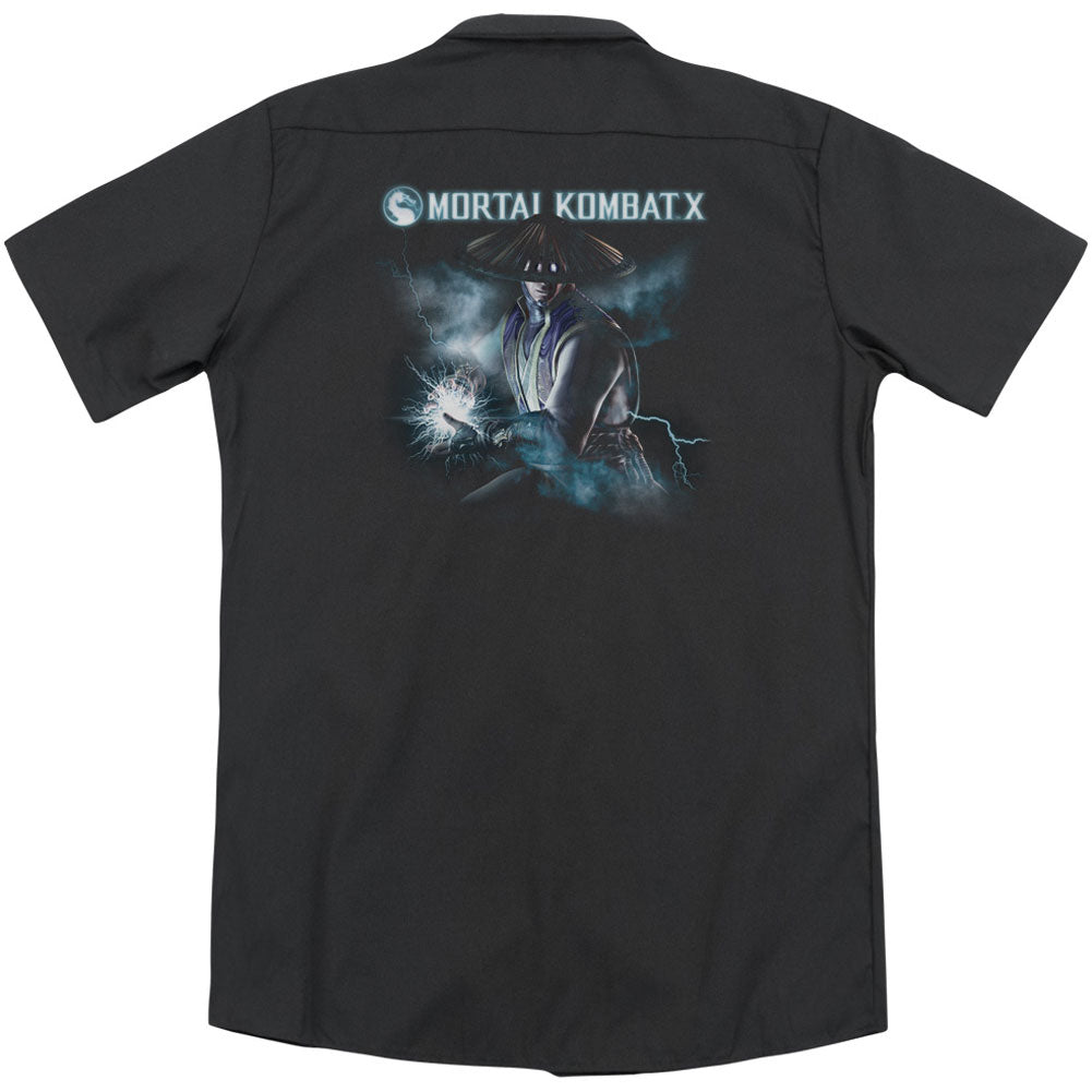 Mortal Kombat X Raiden (Back Print) Workshirt