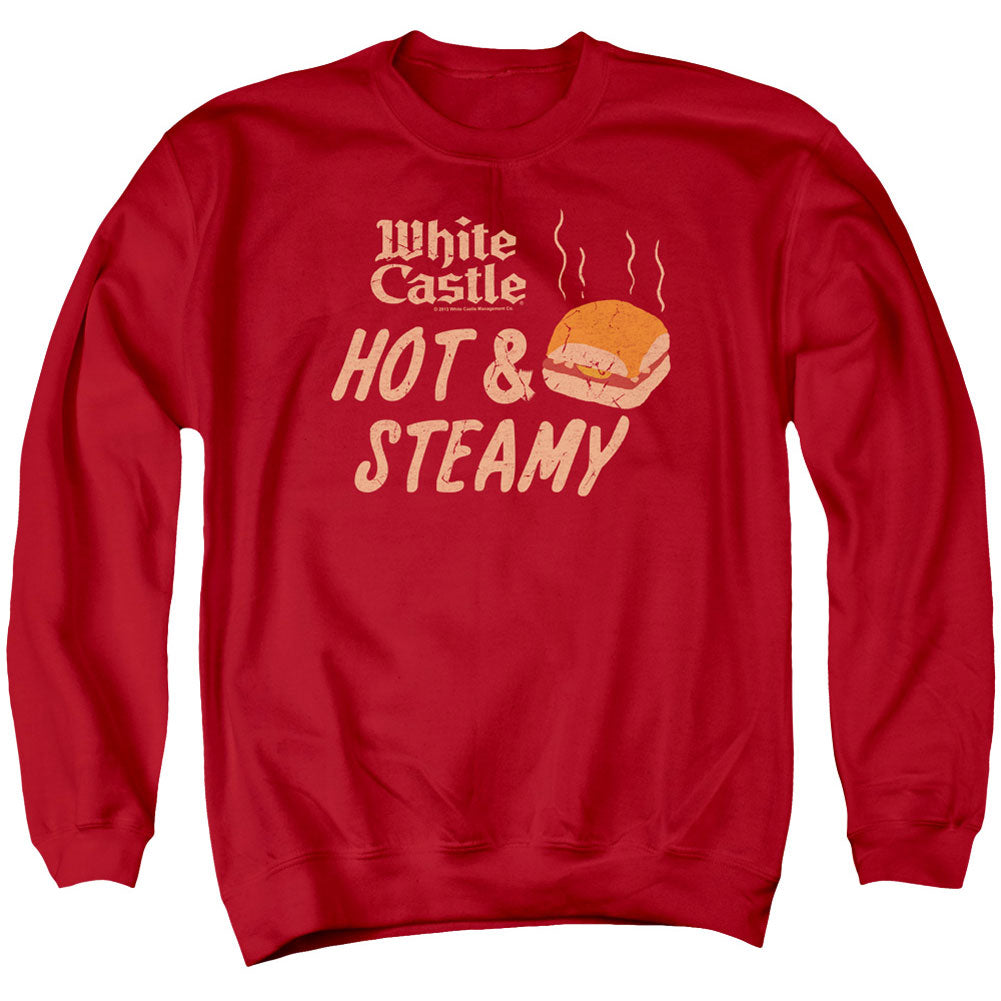 White Castle Hot &amp; Steamy Adult Sweatshirt