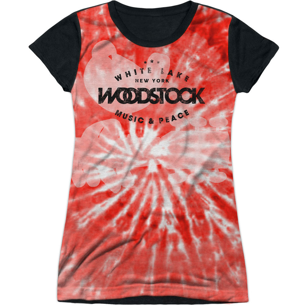 Tie Dye Sublimation Junior Top
