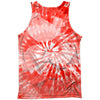 Tie Dye 100% Poly Front/Back Print Mens Tank