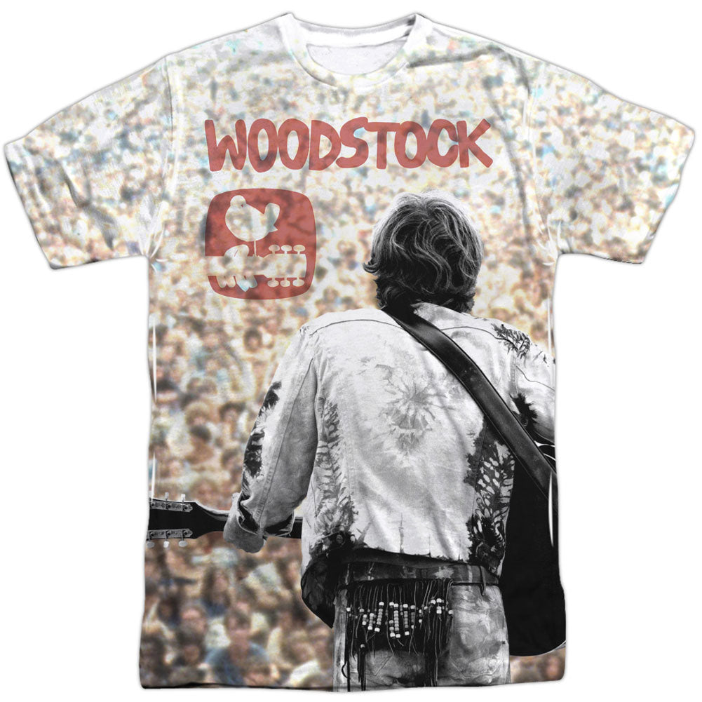 Woodstock Apart From The Crowd 100% Poly Front/Back Print Sublimation T-shirt