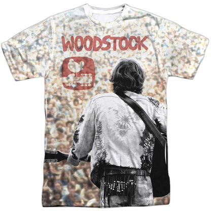 Woodstock Apart From The Crowd 100% Poly Front/Back Print Sublimation T-shirt