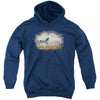 Dust At Dawn Youth 50% Poly Hooded Sweatshirt