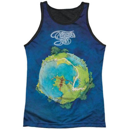 Fragile Black Back Mens Tank