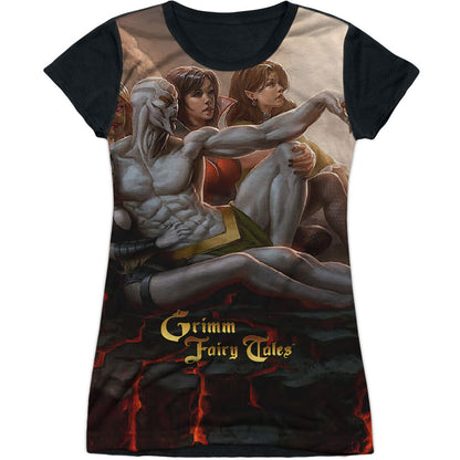 Evil Vs Good Sublimation Junior Top