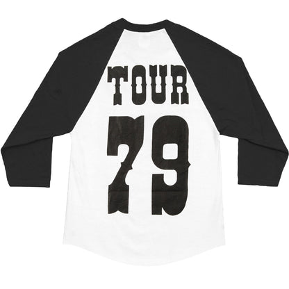 Tour 79 White Raglan Baseball Jersey
