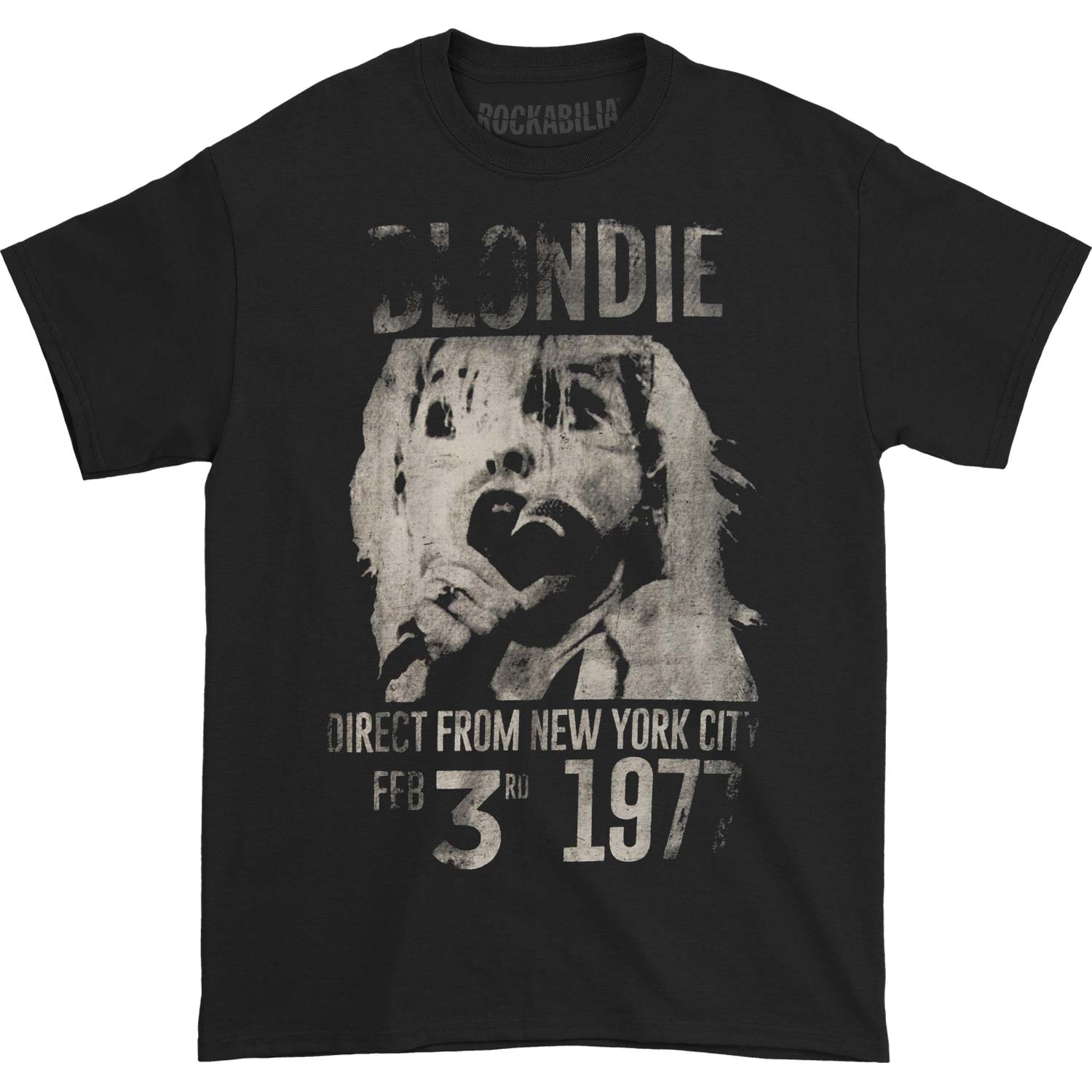 Blondie Blondie 1977 Direct T-shirt