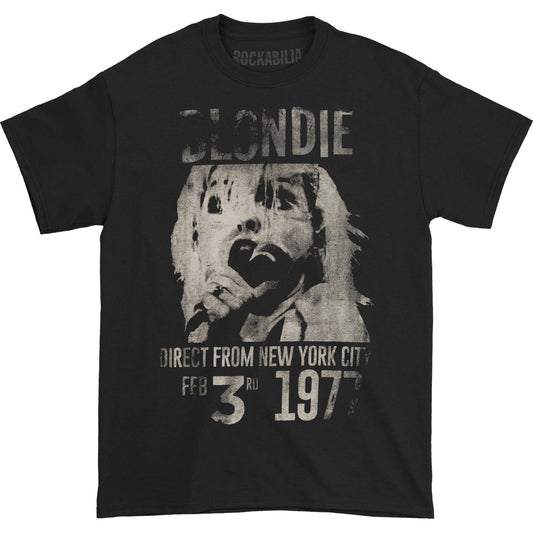Blondie Blondie Blondie 1977 Direct T-shirt