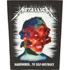 Hardwired To Self Destruct Back Patch