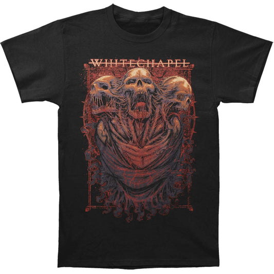 Whitechapel Whitechapel Three Skulls T-shirt