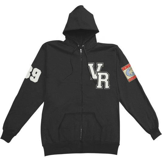 Victory Records Vintage Bulldog Zippered Hooded Sweatshirt