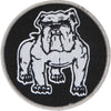 Bulldog Logo Embroidered Patch