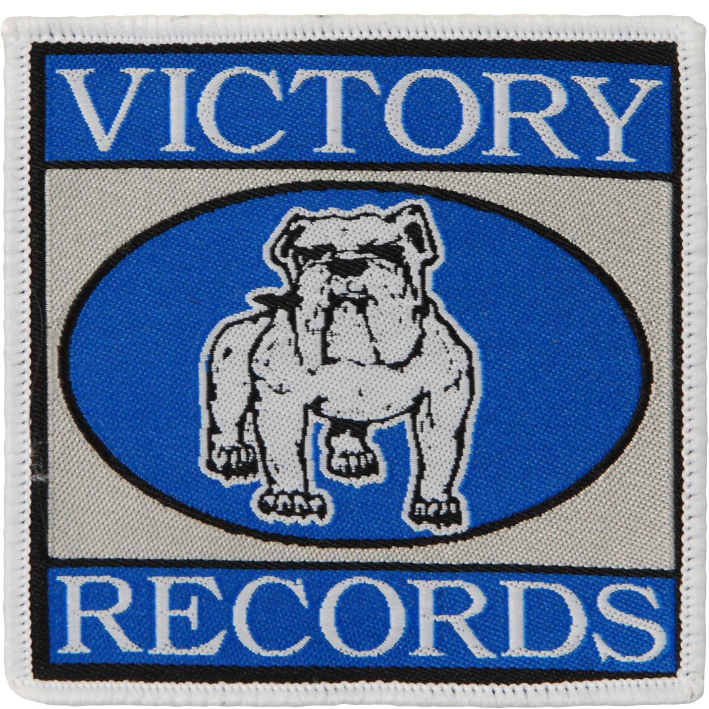 Blue Logo Embroidered Patch