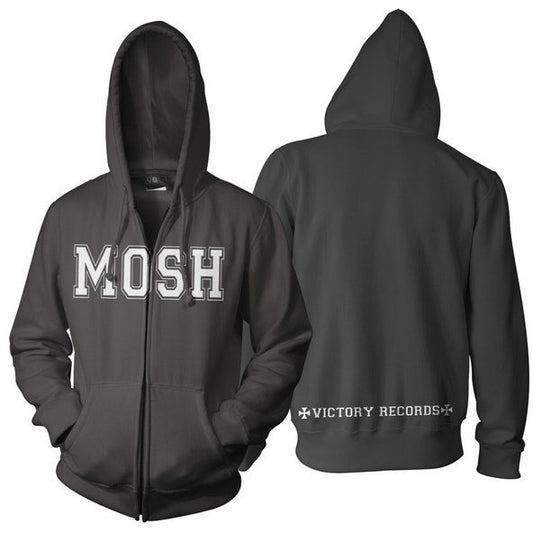 Victory Records Mosh Zippered Hooded Sweatshirt