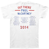 Paul McCartney Union Jack 2014 Tour T-shirt