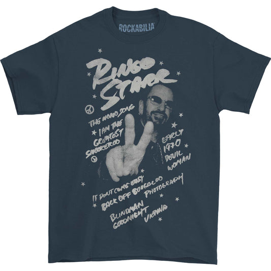 Ringo Starr Ringo Starr Song Titles T-shirt