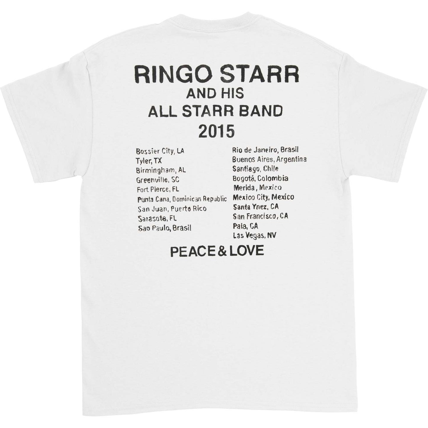 Ringo Starr Ringo Starr Star 2015 Tour T-shirt