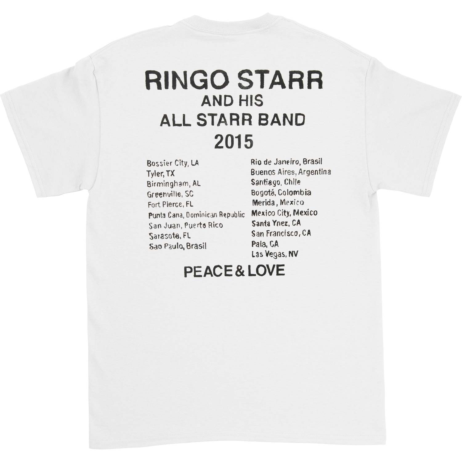 Ringo Starr Ringo Starr Star 2015 Tour T-shirt