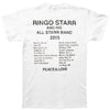 Ringo Starr Star 2015 Tour T-shirt