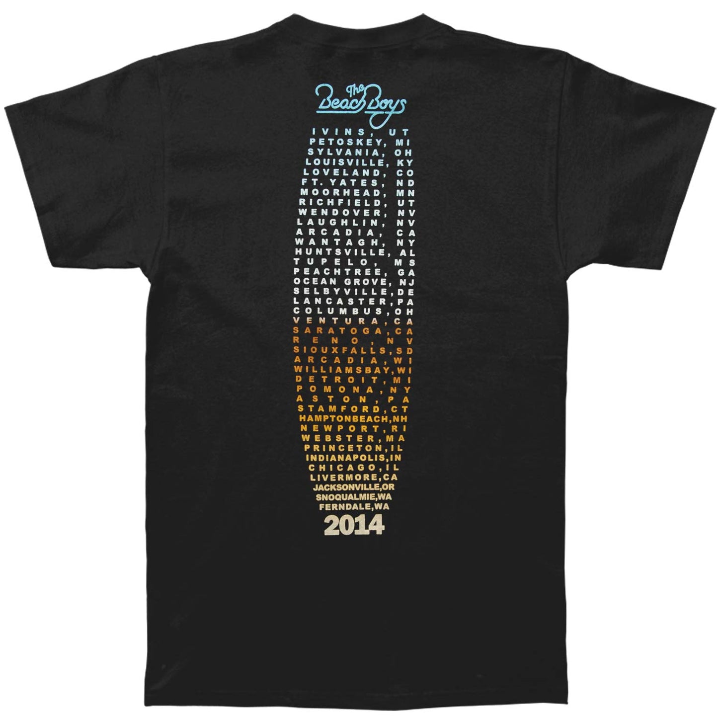 50 Years Of Fun 2014 Tour T-shirt