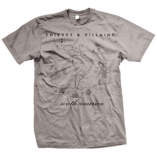 Thieves And Villains South America T-shirt