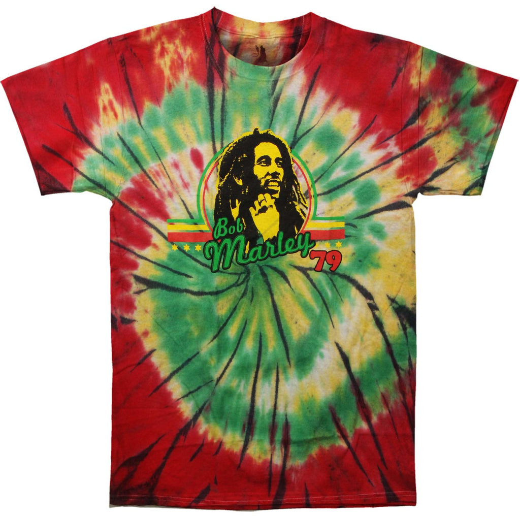 Bob Marley '79 Tie Dye Tie Dye T-shirt 354903 | Rockabilia Merch Store
