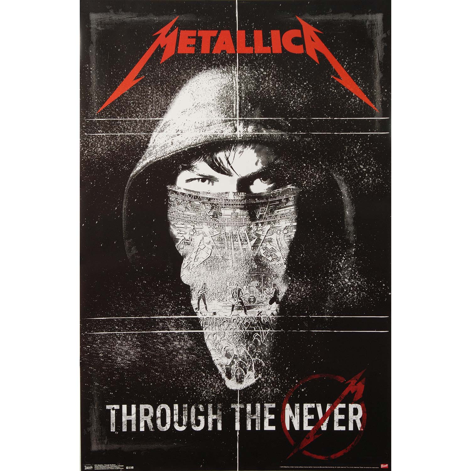 Metallica Through The Never Domestic Poster
