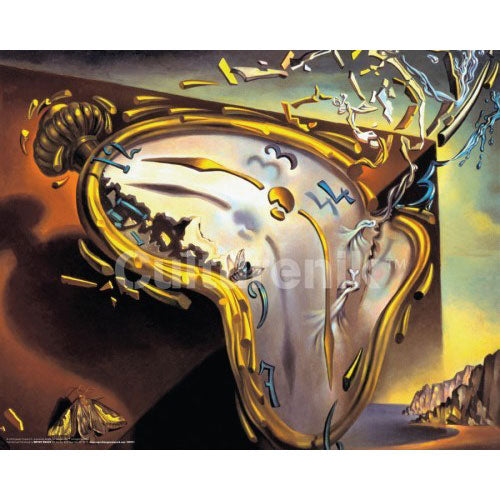 Salvador Dali Montre Molle Domestic Poster