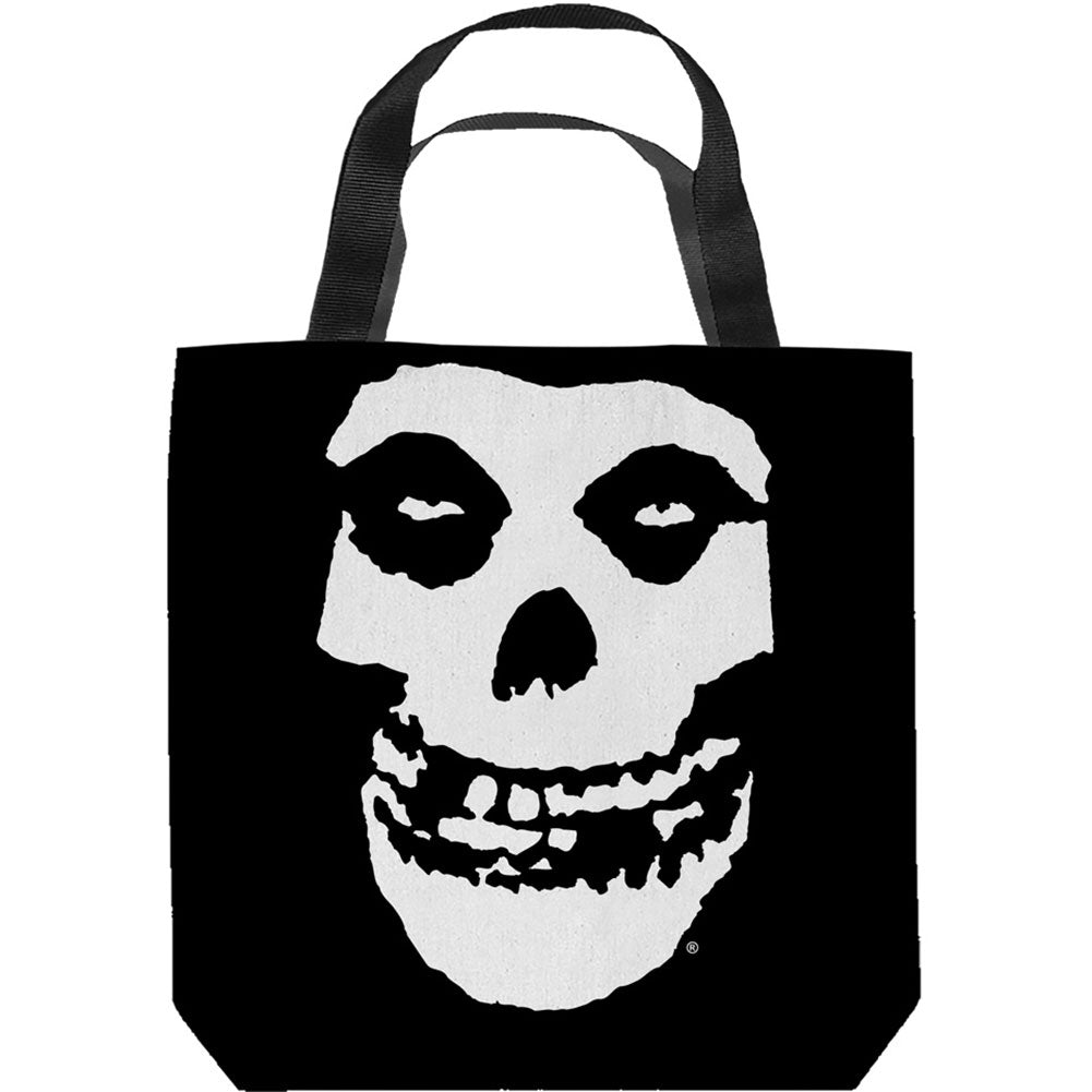 Misfits Fiend Skull 16x16 Grocery Tote