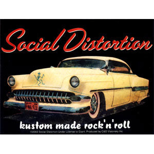 Social Distortion Car Sticker