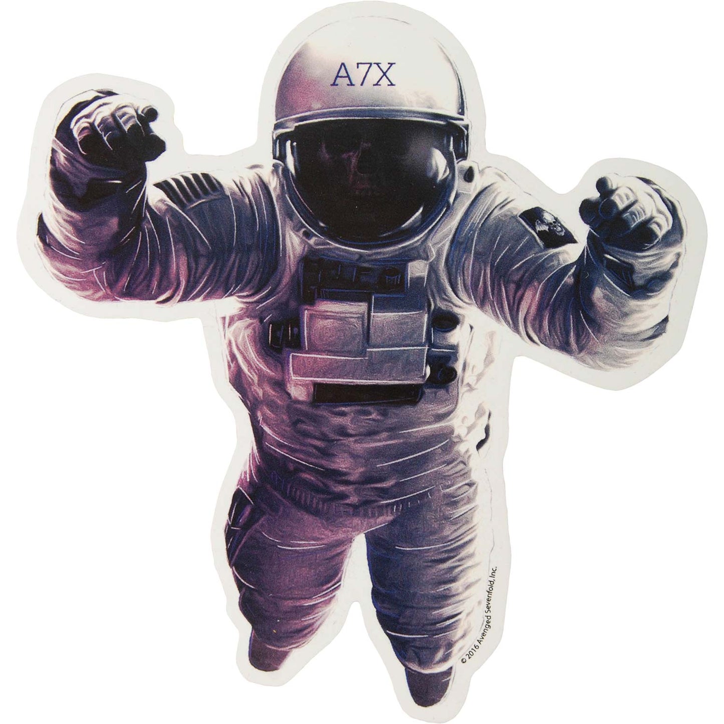 AVS Spaceman Sticker Sticker