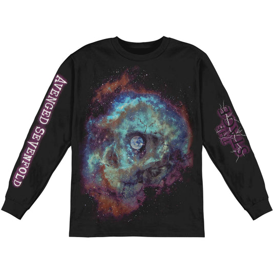 AVS Space Face Logo Mens LS  Long Sleeve
