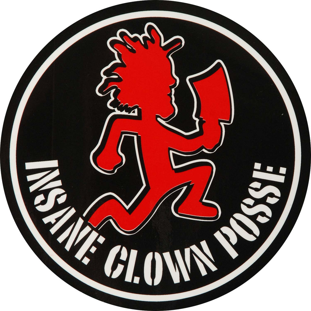 Insane Clown Posse 5" Sticker ICP Logo/Hatchet Sticker