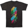 Speckled 3D Logo Mens Soft T Slim Fit T-shirt