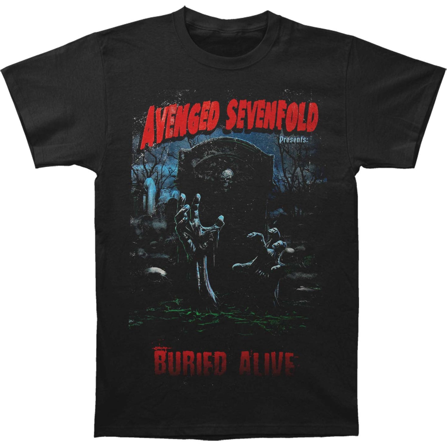 Buried Alive Tour 2012 Slim Fit T-shirt