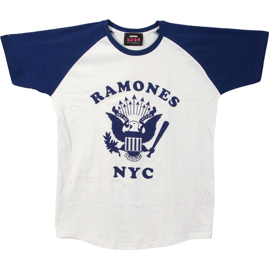 Retro Eagle Raglan Short Sleeve